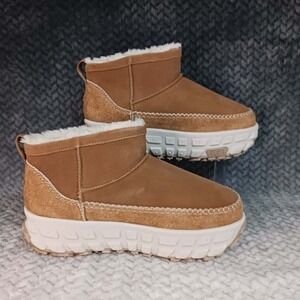 UGG Women's Venture Daze Ultra Mini Chestnut Boots 1158200 Sz Womens 12 Men's 11